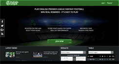 Desktop Screenshot of fantasialeague.com